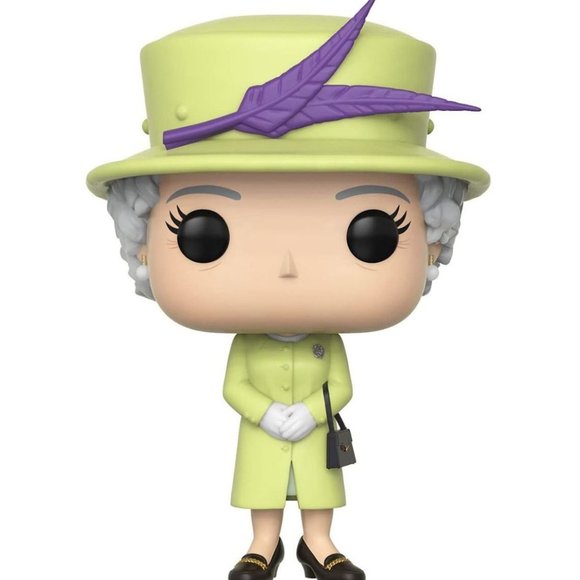 Pair of Beloved Funko Pop! Royal Family-Funko Pop Queen Elizabeth II #01 ENGLAND - Picture 9 of 12